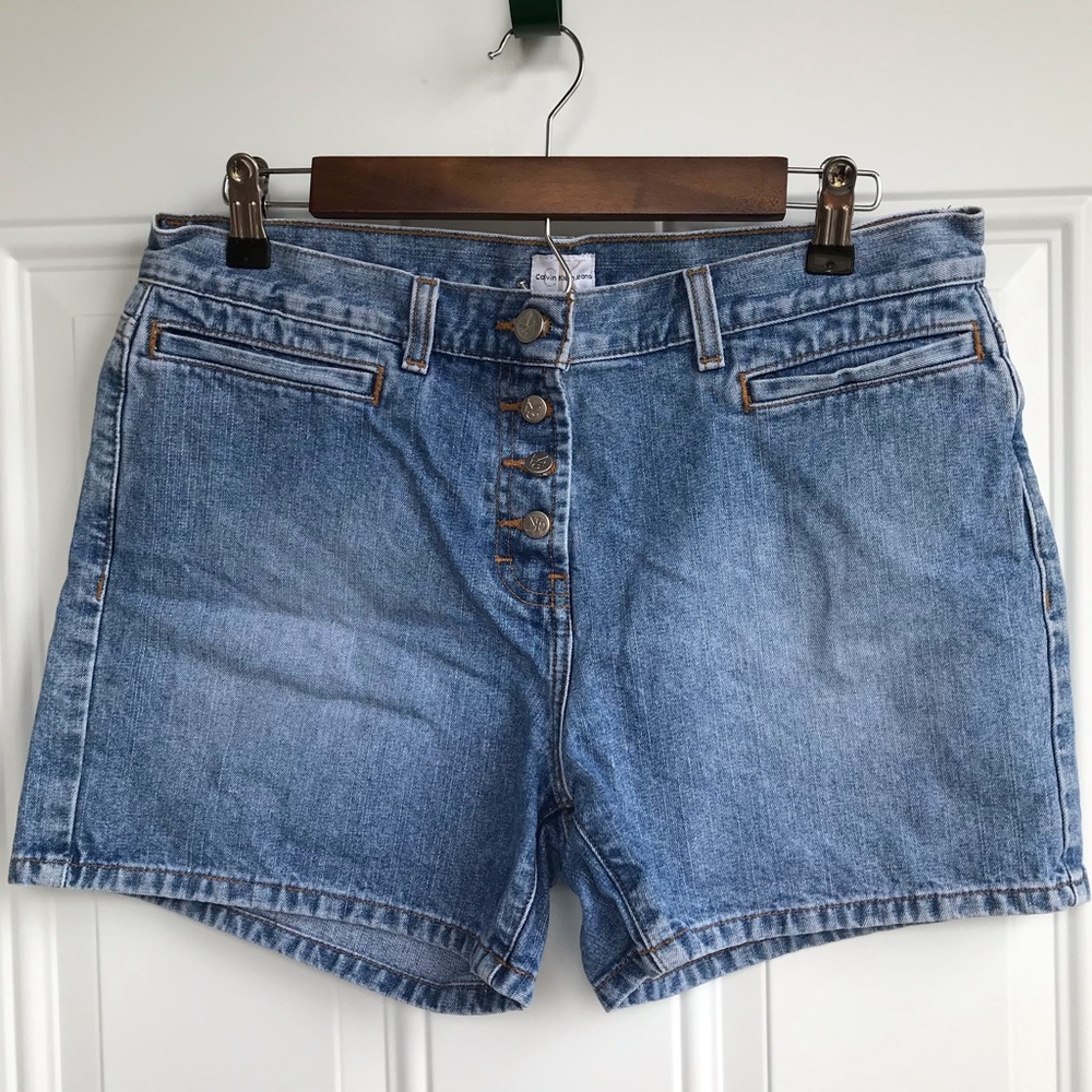 Vintage Calvin Klein High Waist Mom Shorts EUC
